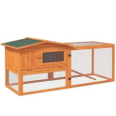 Pawhut rabbit hutch for sale  Delivered anywhere in Ireland