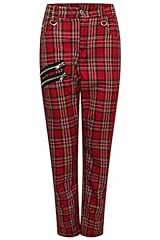 Rox pantaloni tartan usato  Spedito ovunque in Italia 