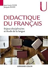 Didactique français enjeux d'occasion  Livré partout en France