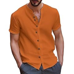 Chemise lin henley d'occasion  Livré partout en France