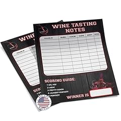 Wine tasting scorecard for sale  Delivered anywhere in USA 