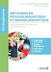 Méthodes psycholinguistique n d'occasion  Livré partout en France