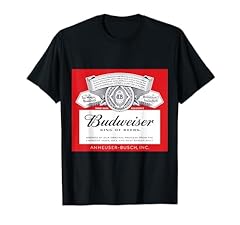 Budweiser logo shirt for sale  Delivered anywhere in UK