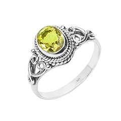 Citrine stone ring for sale  Delivered anywhere in Ireland
