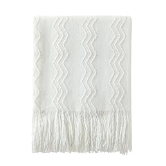 Bourina white throw for sale  Delivered anywhere in USA 