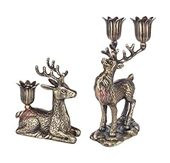 Brass deer candle for sale  Delivered anywhere in USA 