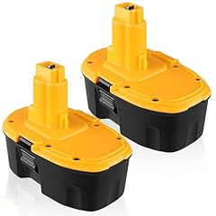 2pack 6000mah 18v for sale  Delivered anywhere in UK