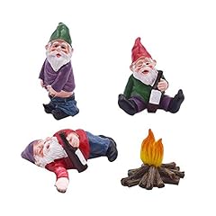 Reove 4pcs gnomes for sale  Delivered anywhere in UK