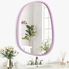 Pink wood mirror for sale  Delivered anywhere in USA 