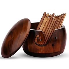 Wooden yarn bowl for sale  Delivered anywhere in UK