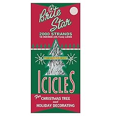 Brite star icicles for sale  Delivered anywhere in USA 