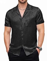 Jemitop mens satin for sale  Delivered anywhere in USA 