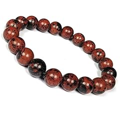 Bracelet obsidian acajou d'occasion  Livré partout en France