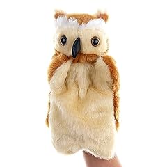Plush owl hand for sale  Delivered anywhere in USA 