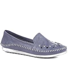 Leather slip pumps for sale  Delivered anywhere in UK