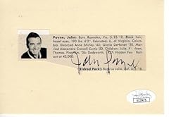 John payne signed for sale  Delivered anywhere in USA 