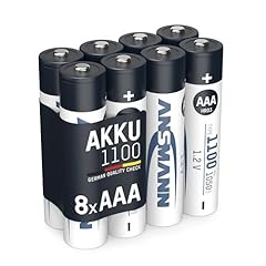 Ansmann batterie ricaricabili usato  Spedito ovunque in Italia 