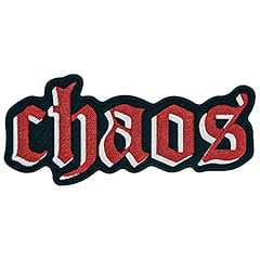 Chaos bestickter aufnäher gebraucht kaufen  Wird an jeden Ort in Deutschland