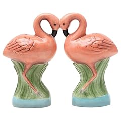 Flamingos ceramic salt for sale  Delivered anywhere in USA 