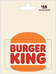 Burger king 25 for sale  Delivered anywhere in USA 