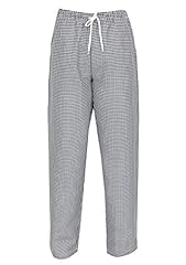 Checked chefs trousers for sale  Delivered anywhere in UK
