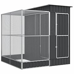 Vidaxl aviary silver for sale  Delivered anywhere in UK