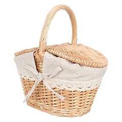 Ganazono rattan picnic for sale  Delivered anywhere in UK