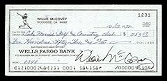 Willie mccovey autographed for sale  Delivered anywhere in USA 