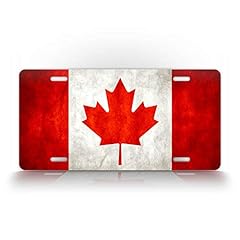 Canada flag license for sale  Delivered anywhere in USA 