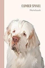 Clumber spaniel notebook for sale  Delivered anywhere in UK