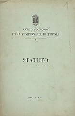 Statuto. usato  Spedito ovunque in Italia 