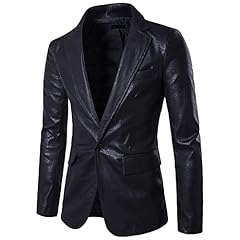 Leather blazer men for sale  Delivered anywhere in USA 
