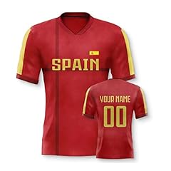 Custom spain soccer for sale  Delivered anywhere in USA 