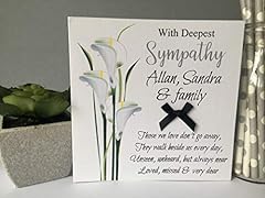 Personalised handmade sympathy for sale  Delivered anywhere in UK