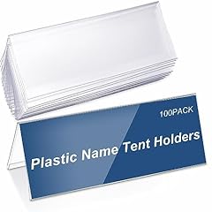 Clear plastic name for sale  Delivered anywhere in USA 