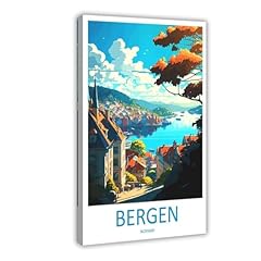 Bergan travel print for sale  Delivered anywhere in UK