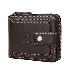 Zipper wallet men for sale  Delivered anywhere in USA 