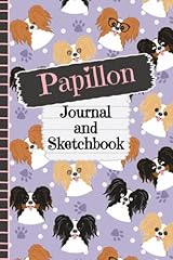 Papillon dog journal for sale  Delivered anywhere in UK