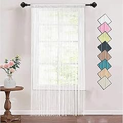 Hsylym string curtains for sale  Delivered anywhere in UK