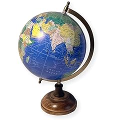 20cm globe wooden for sale  Delivered anywhere in UK