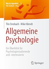 Allgemeine psychologie überbl gebraucht kaufen  Wird an jeden Ort in Deutschland