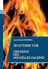 Octobre 1938 incendie d'occasion  Livré partout en France