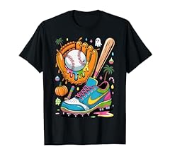 Colorful dripping baseball for sale  Delivered anywhere in USA 
