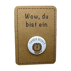 Anstecker großer bruder gebraucht kaufen  Wird an jeden Ort in Deutschland