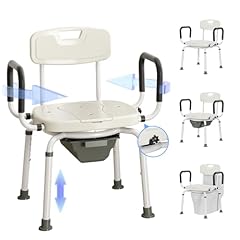Bedside commode seniors for sale  Delivered anywhere in USA 