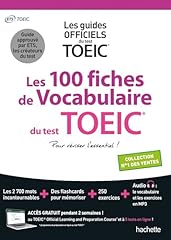 100 fiches vocabulaire d'occasion  Livré partout en France