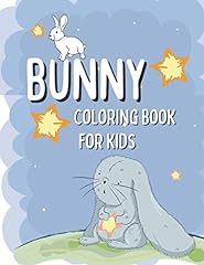 Bunny coloring book d'occasion  Livré partout en France