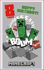 Minecraft age birthday for sale  Delivered anywhere in UK