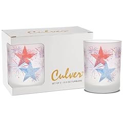 Culver decorated frosted for sale  Delivered anywhere in USA 