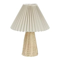 Lampada pieghettata rattan usato  Spedito ovunque in Italia 